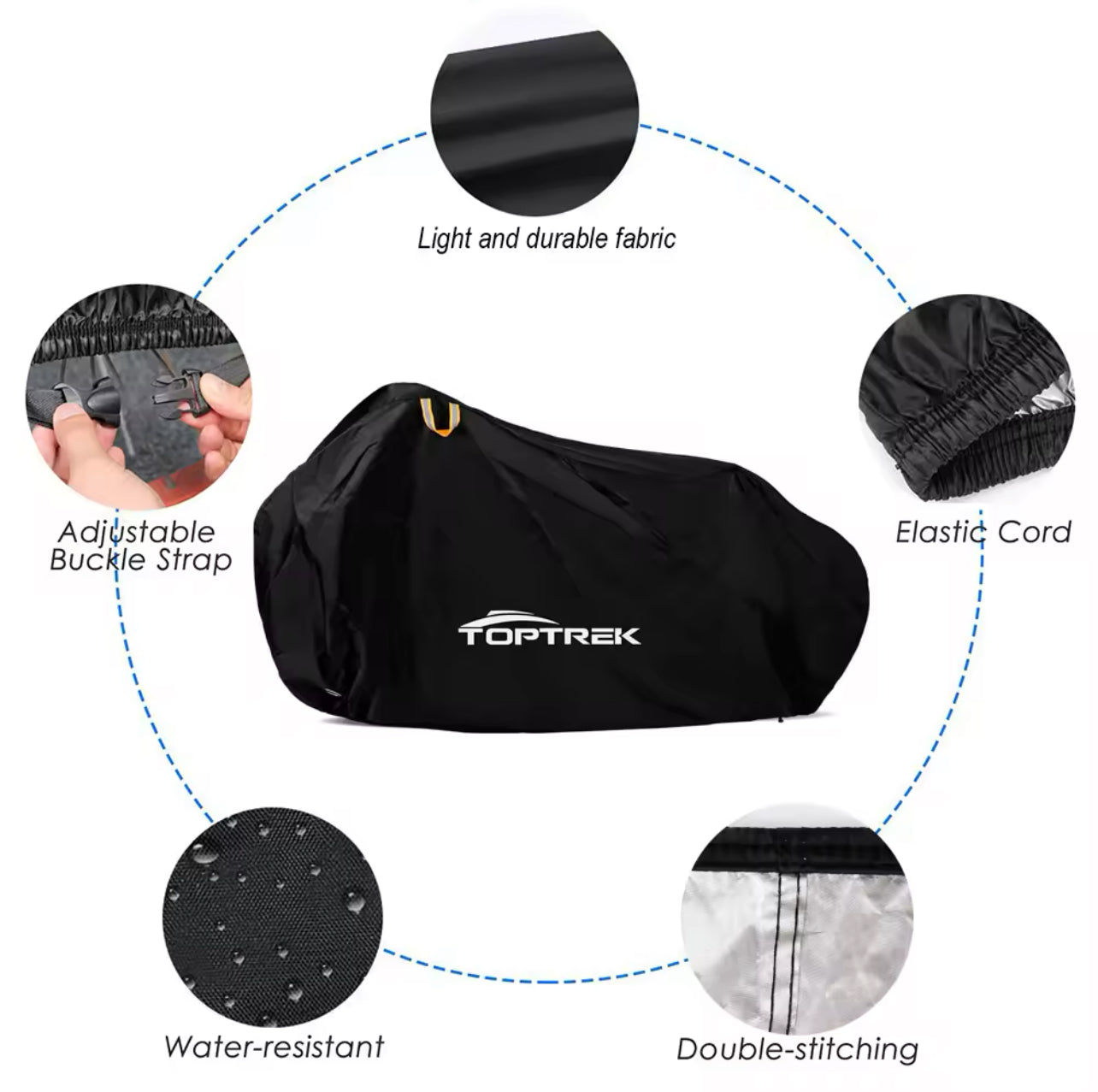 Toptrek All-Weather Bicycle Cover - MiCycle