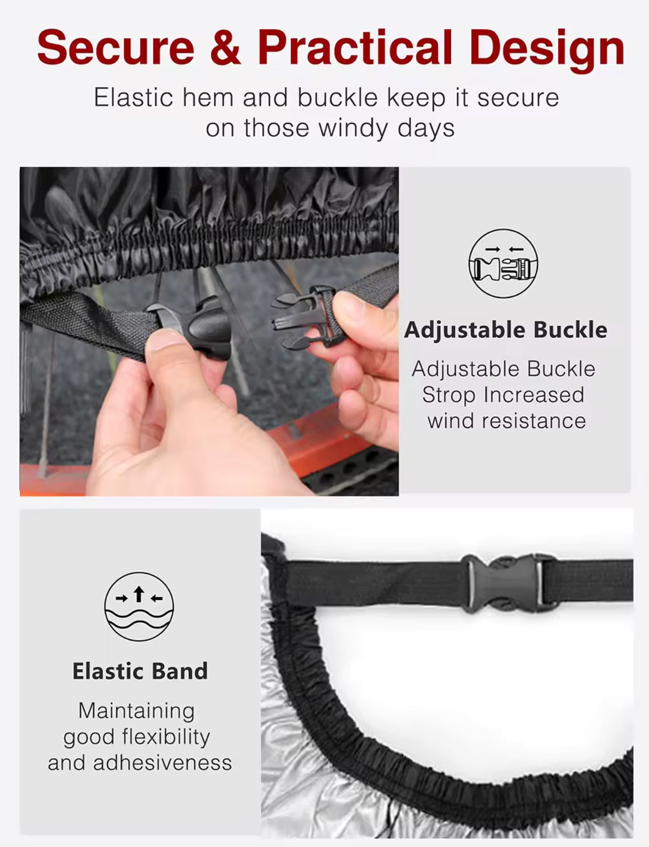 Toptrek All-Weather Bicycle Cover - MiCycle