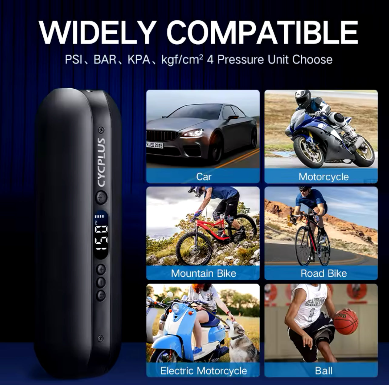 CYCPLUS Wireless Air Compressor - MiCycle 