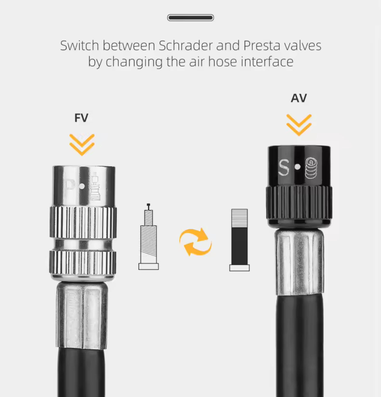 Rockbros High-Pressure Manual Air Pump - MiCycle 